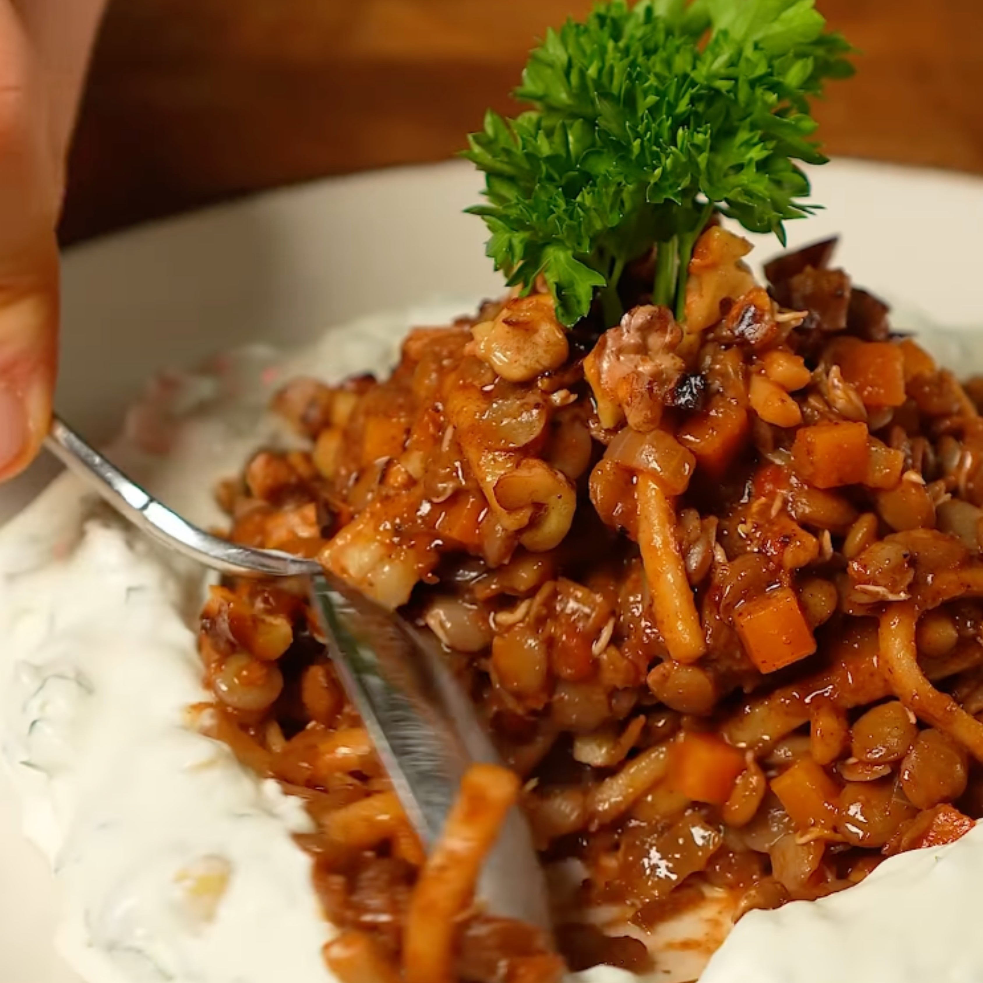 @chefsadikkilic'tan Erişteli Filizlendirilmiş Mercimek Yemeği