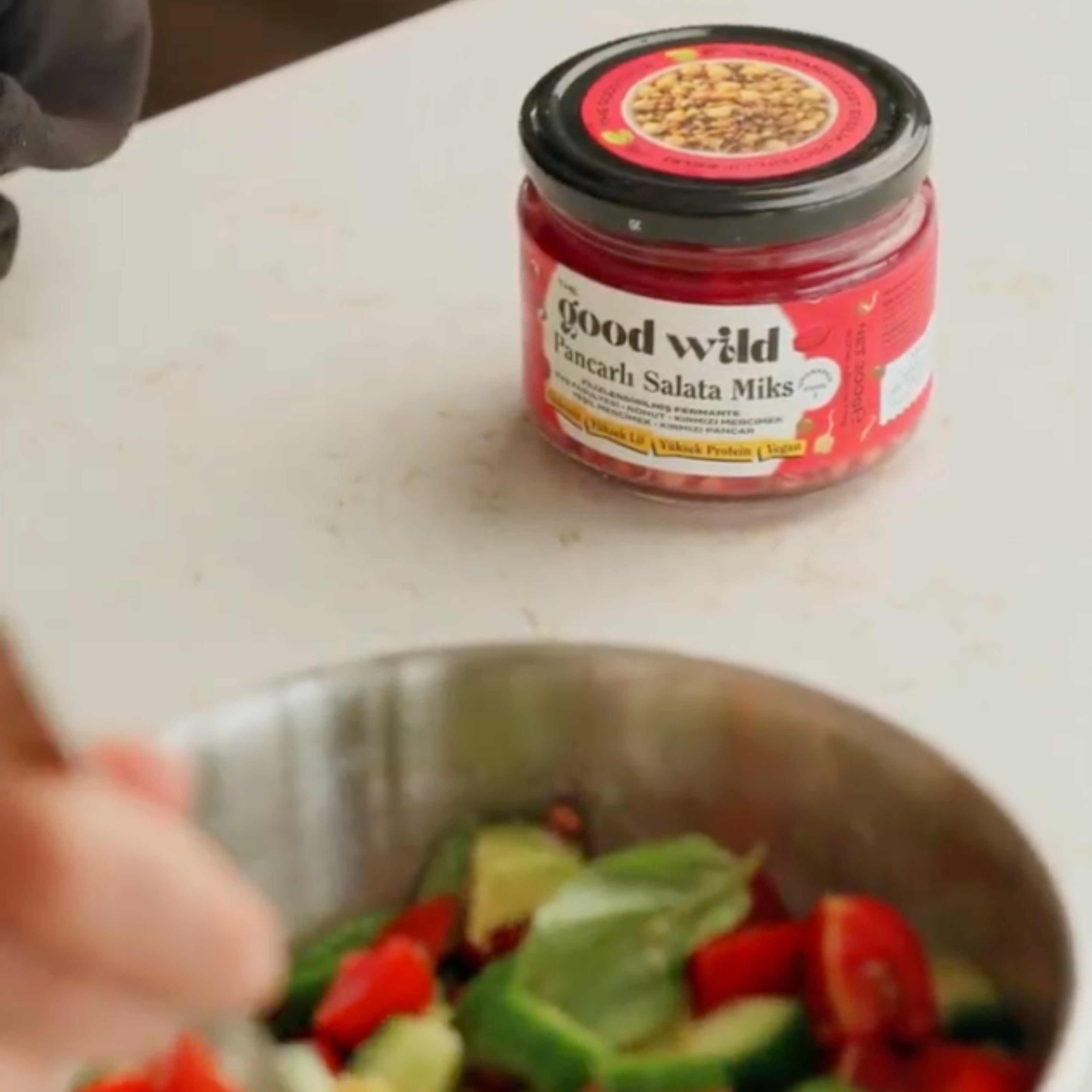 Filizlendirilmiş Fermante Salata Miks'lerle Yaz Salatası