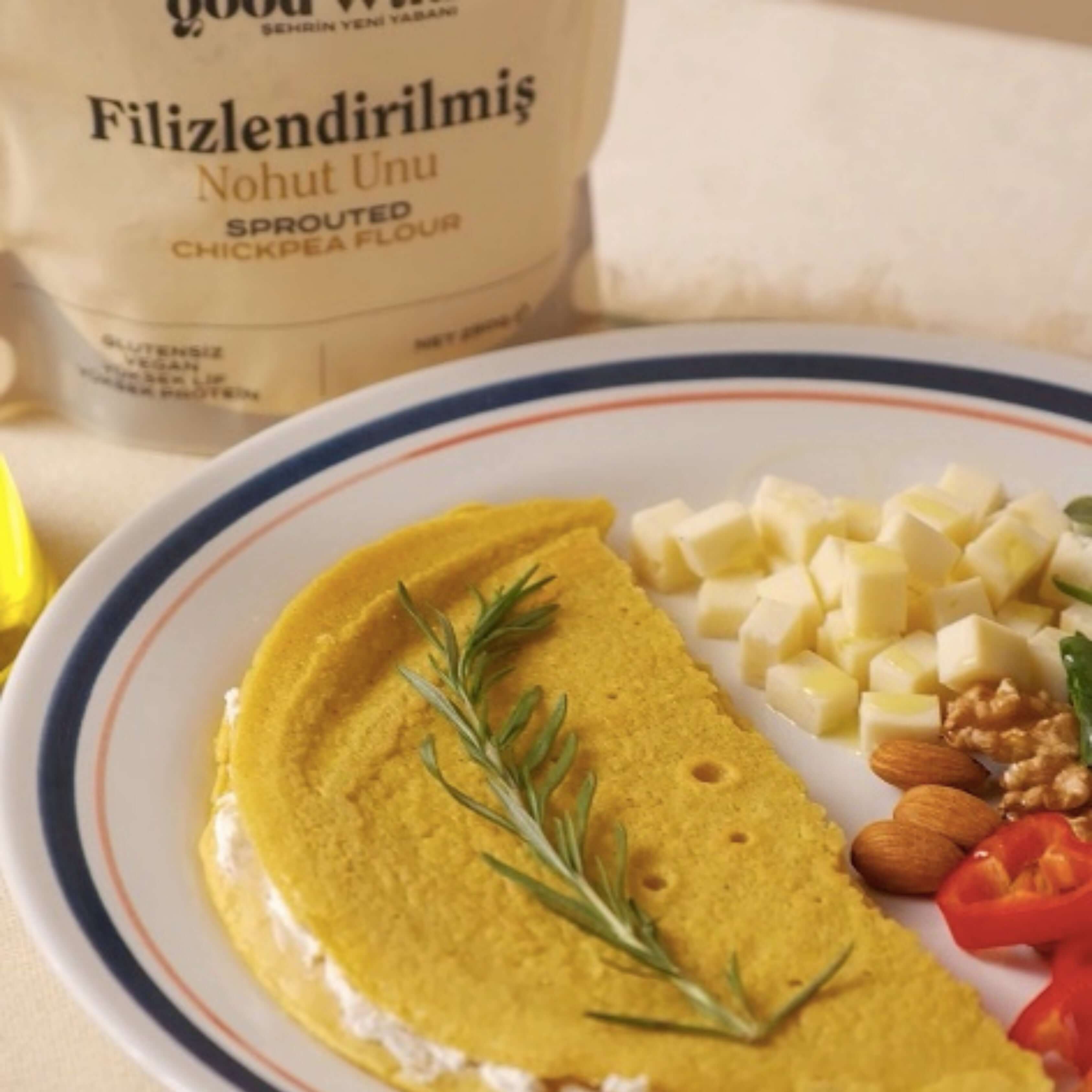 Krep (Filizlendirilmiş Nohut Unu İle)
