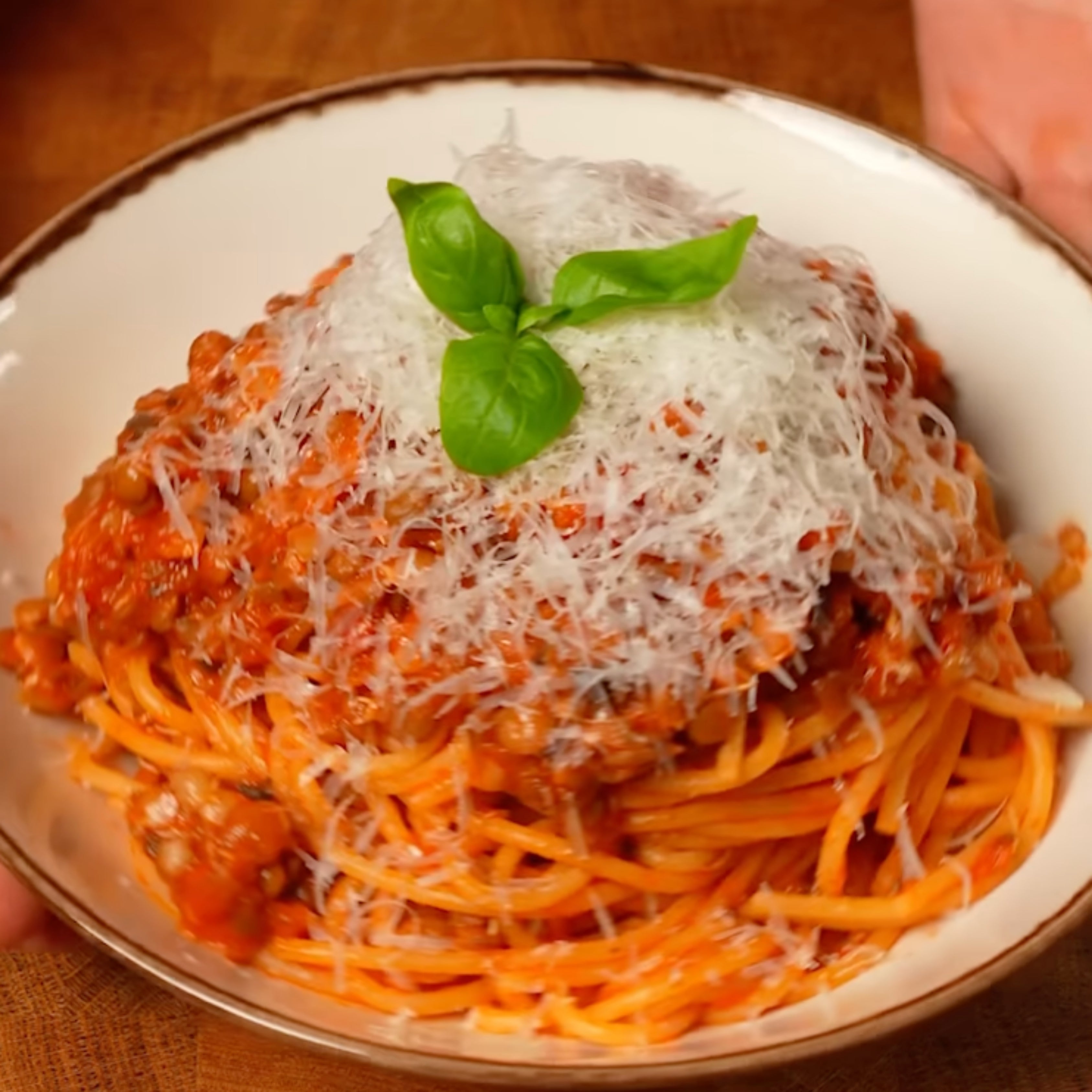 @chefsadikkilic'tan Filizlendirilmiş Mercimekli Spaghetti Bolognese