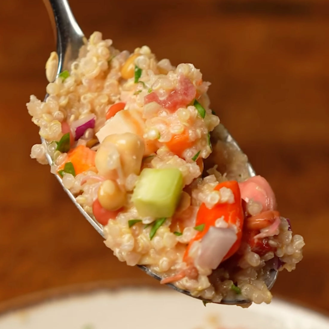 @chefsadikkilic'tan Fermante Bakliyatlarla Kinoa Salatası