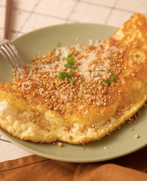 Bulut Omlet (Filizlendirilmiş Çıtır Karabuğday & Darı ile)