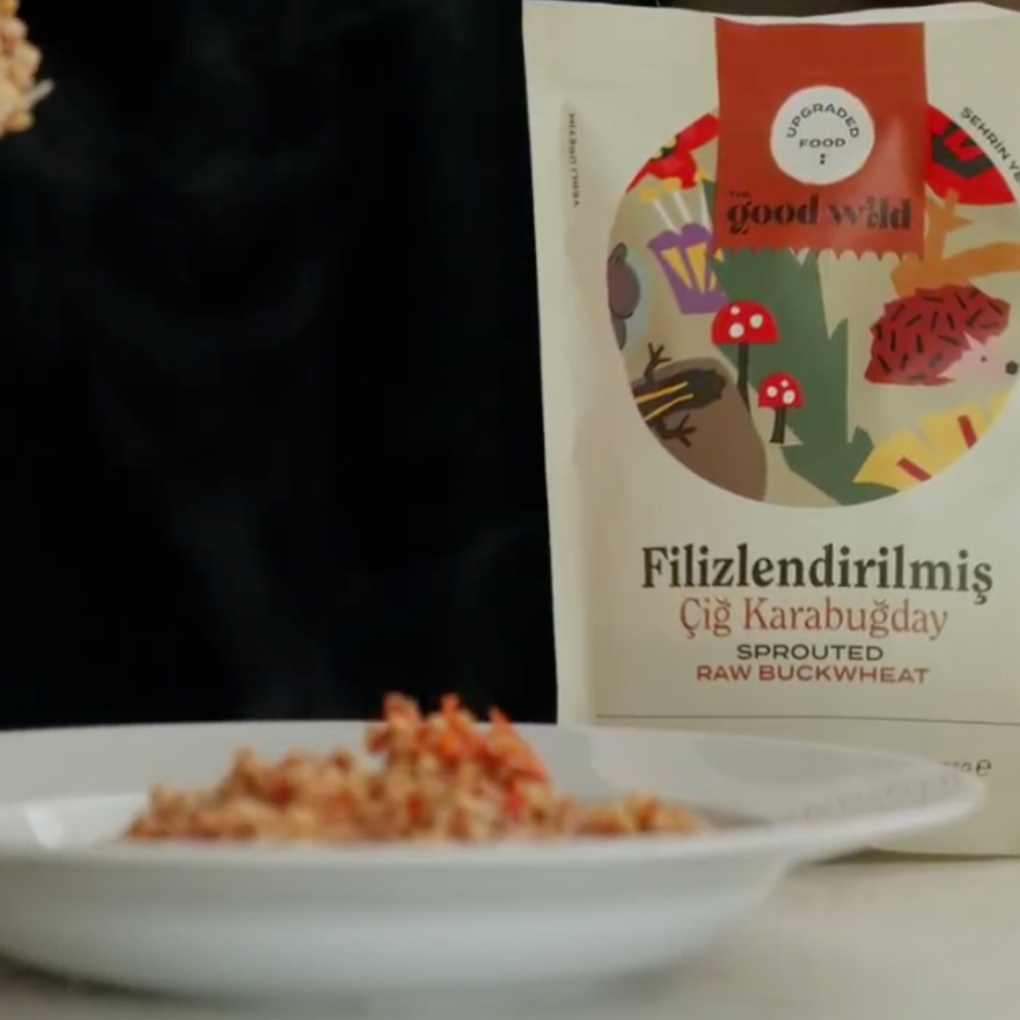 Domatesli Filizlendirilmiş Karabuğday Pilavı