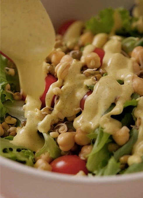 Salata (Filizlendirilmiş Fermente Bakliyatlar İle)