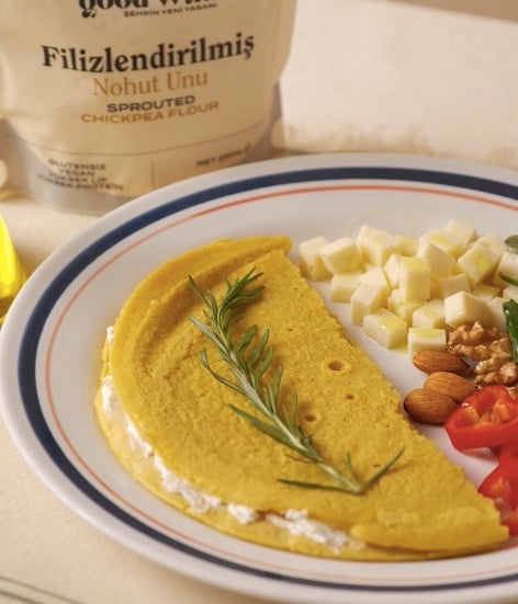 Krep (Filizlendirilmiş Nohut Unu İle)