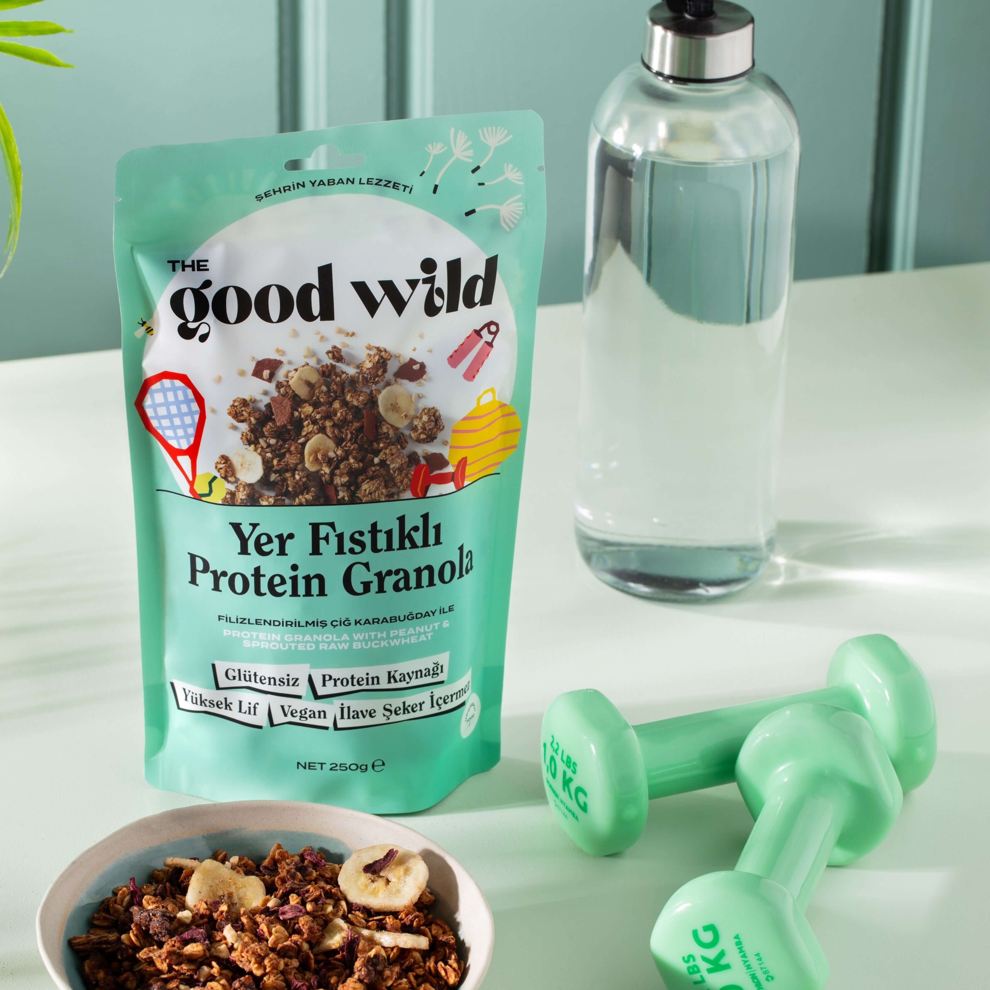 Yer Fıstıklı Protein Granola 3'lü Avantaj Paketi