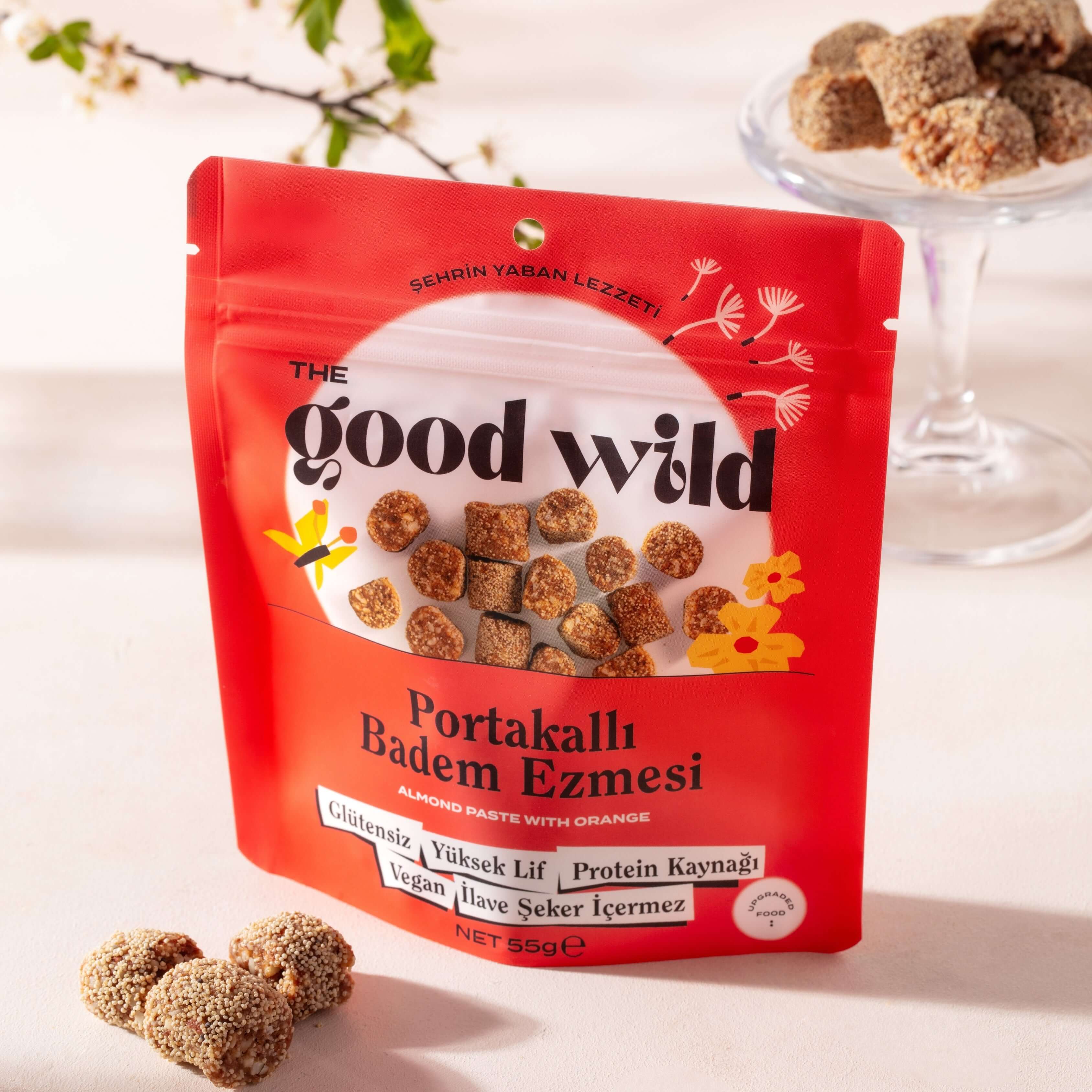 Portakallı Badem Ezmesi