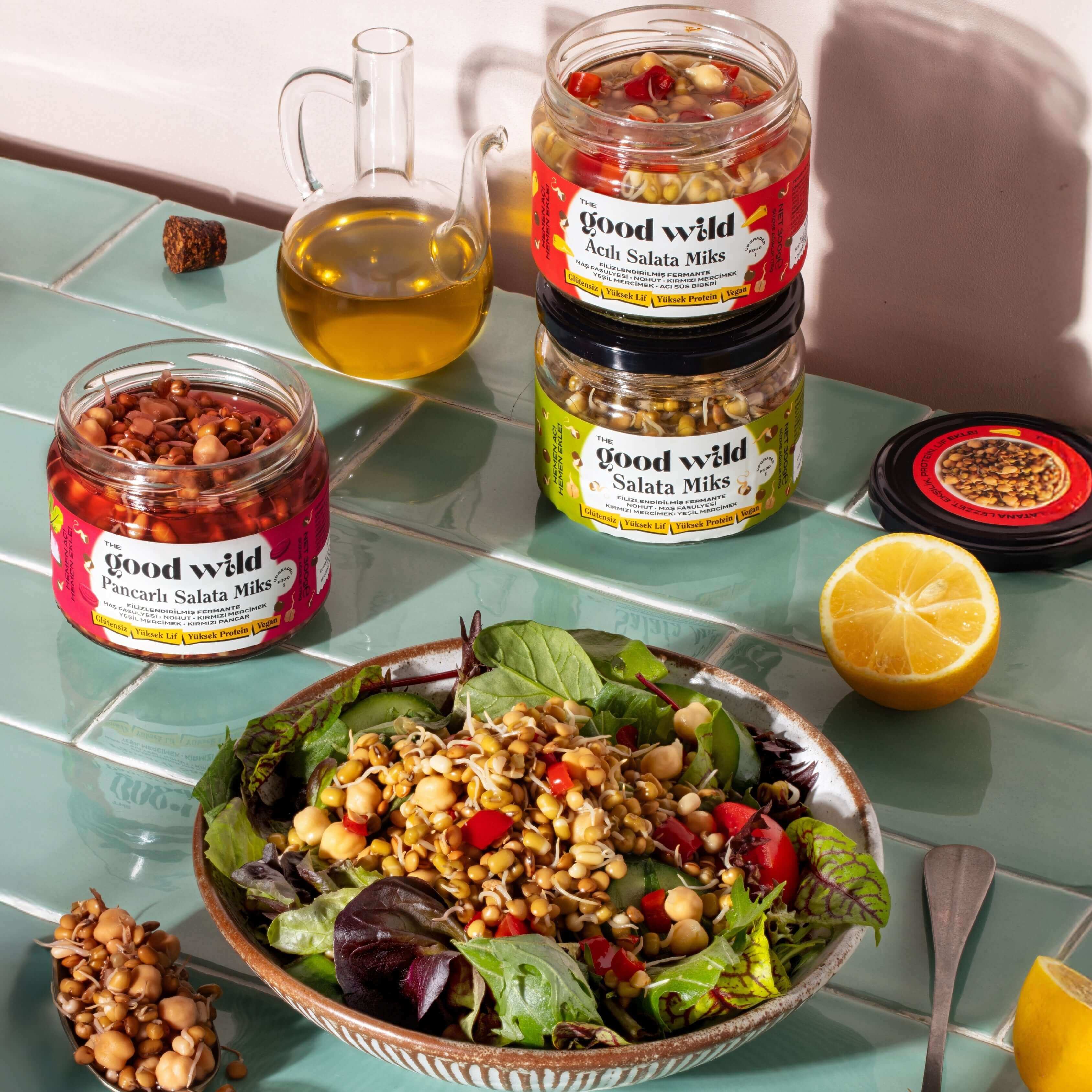 Fermante Salata Miks 3'lü Paket – TheGoodWild