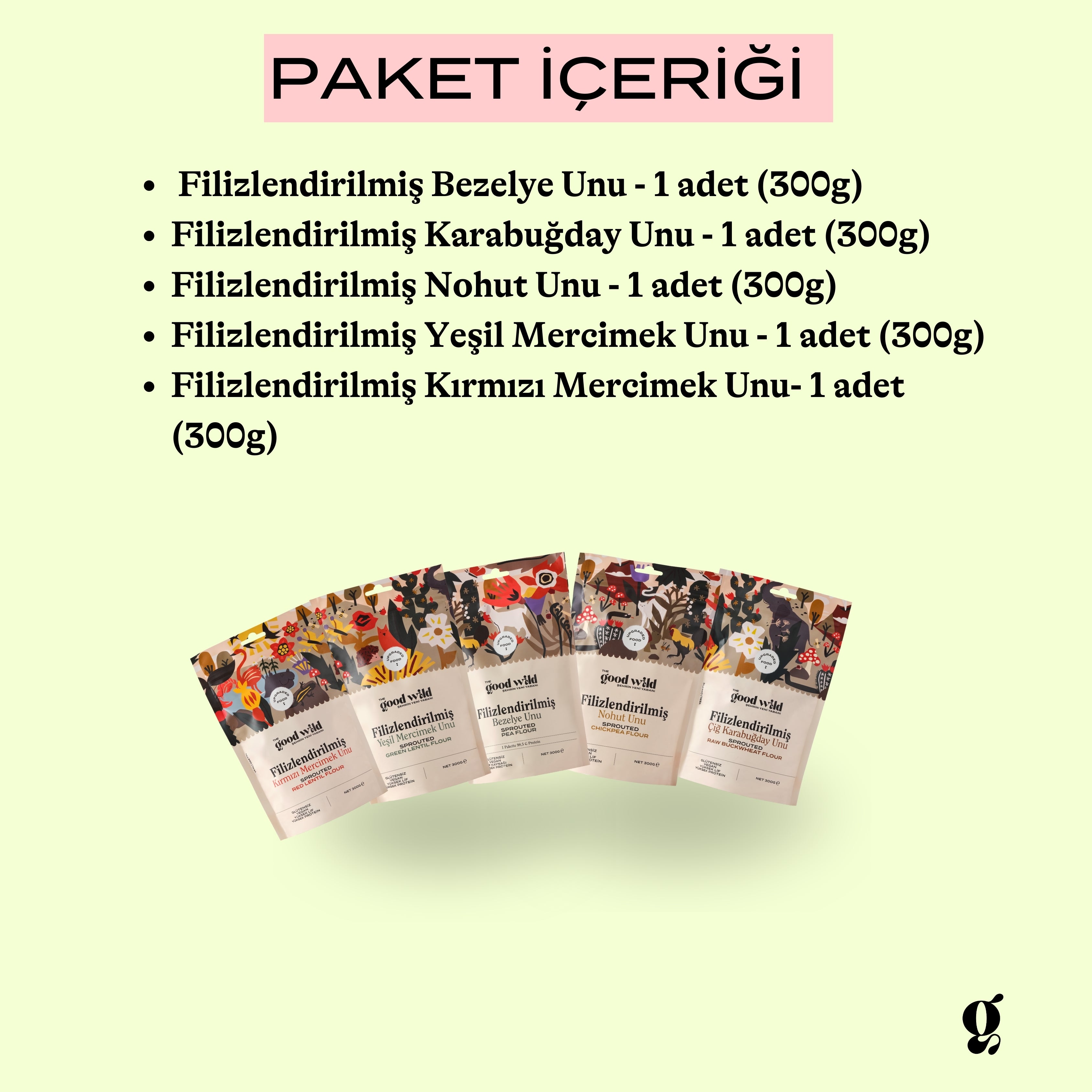 Glütensiz Un Paketi