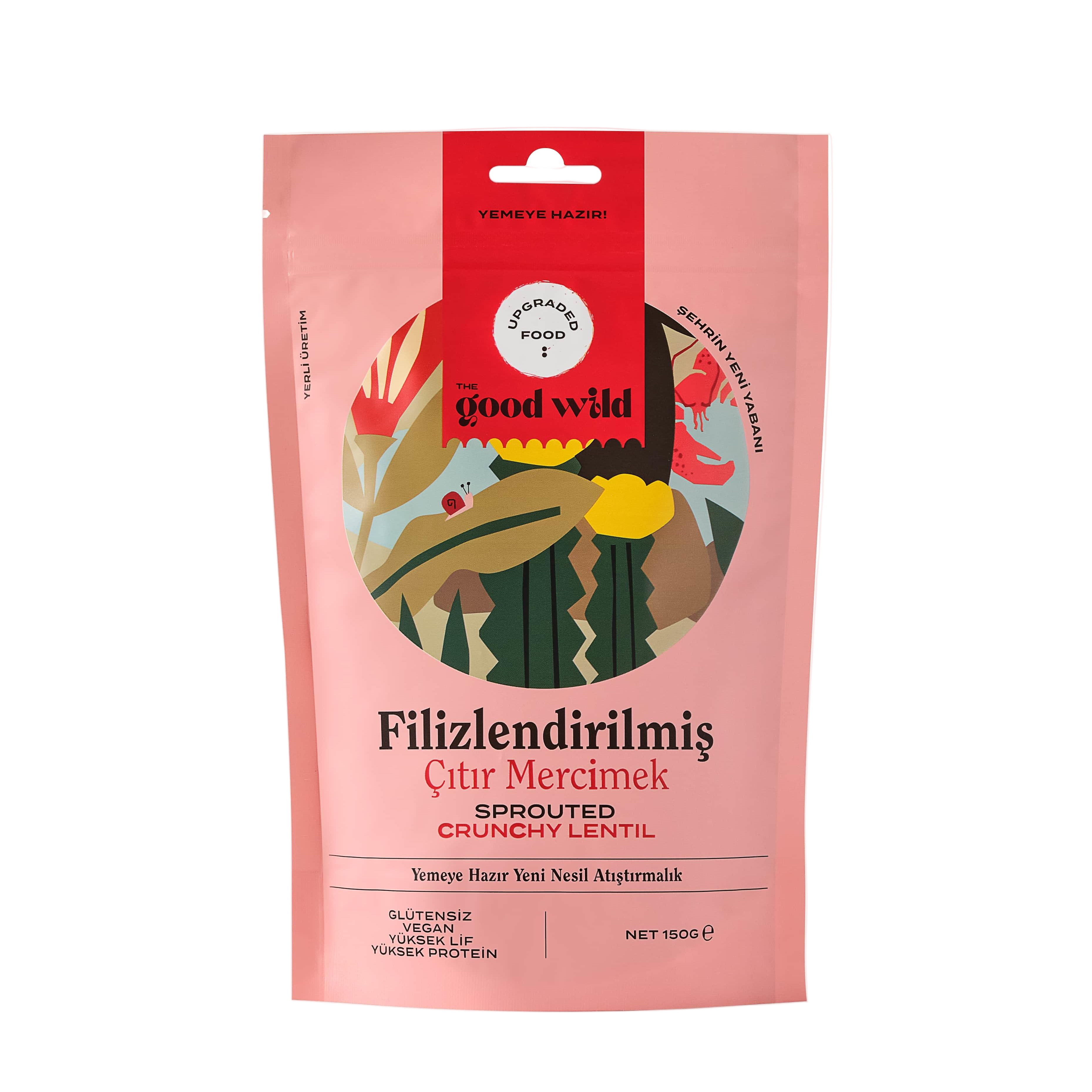 Filizlendirilmiş Çıtır Mercimek