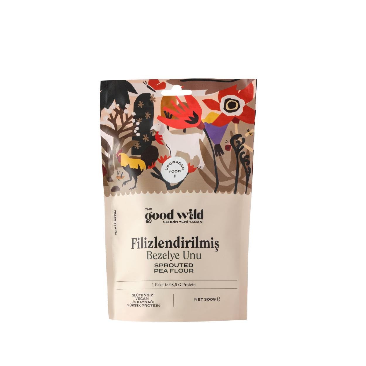 Glütensiz Filizlendirilmiş Bezelye Unu