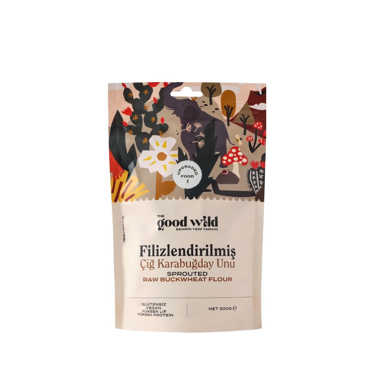 Glütensiz Filizlendirilmiş Çiğ Karabuğday Unu