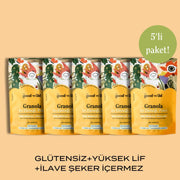 Granola Arı Ekmeği & Polen 5'li Süper Paket