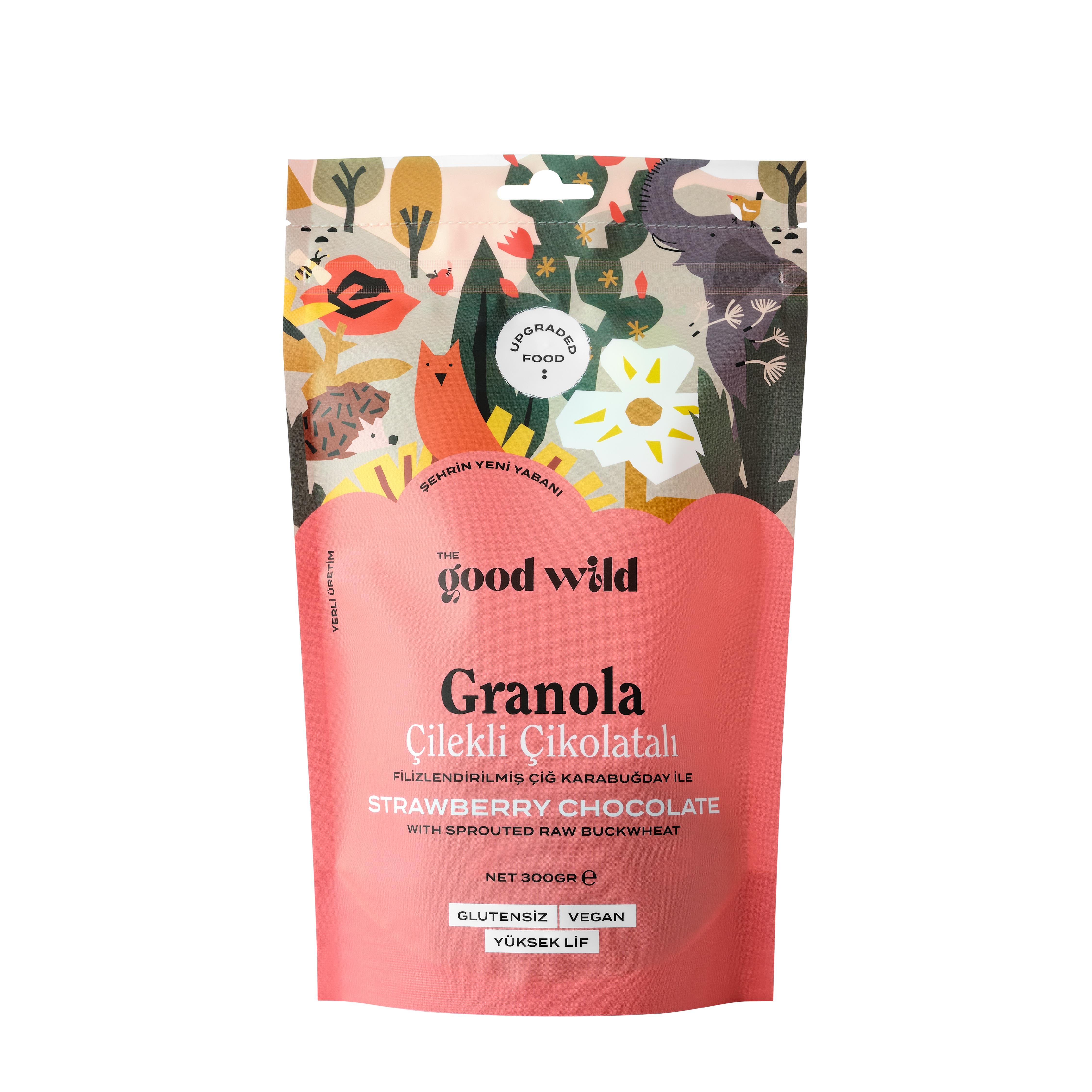 Granola Çilekli Çikolatalı