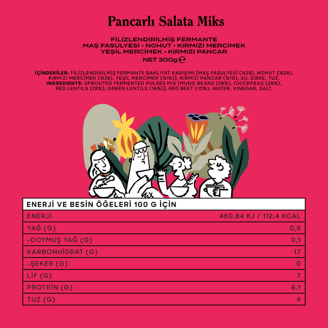 Fermante Salata Miks Karma 3'lü Paket