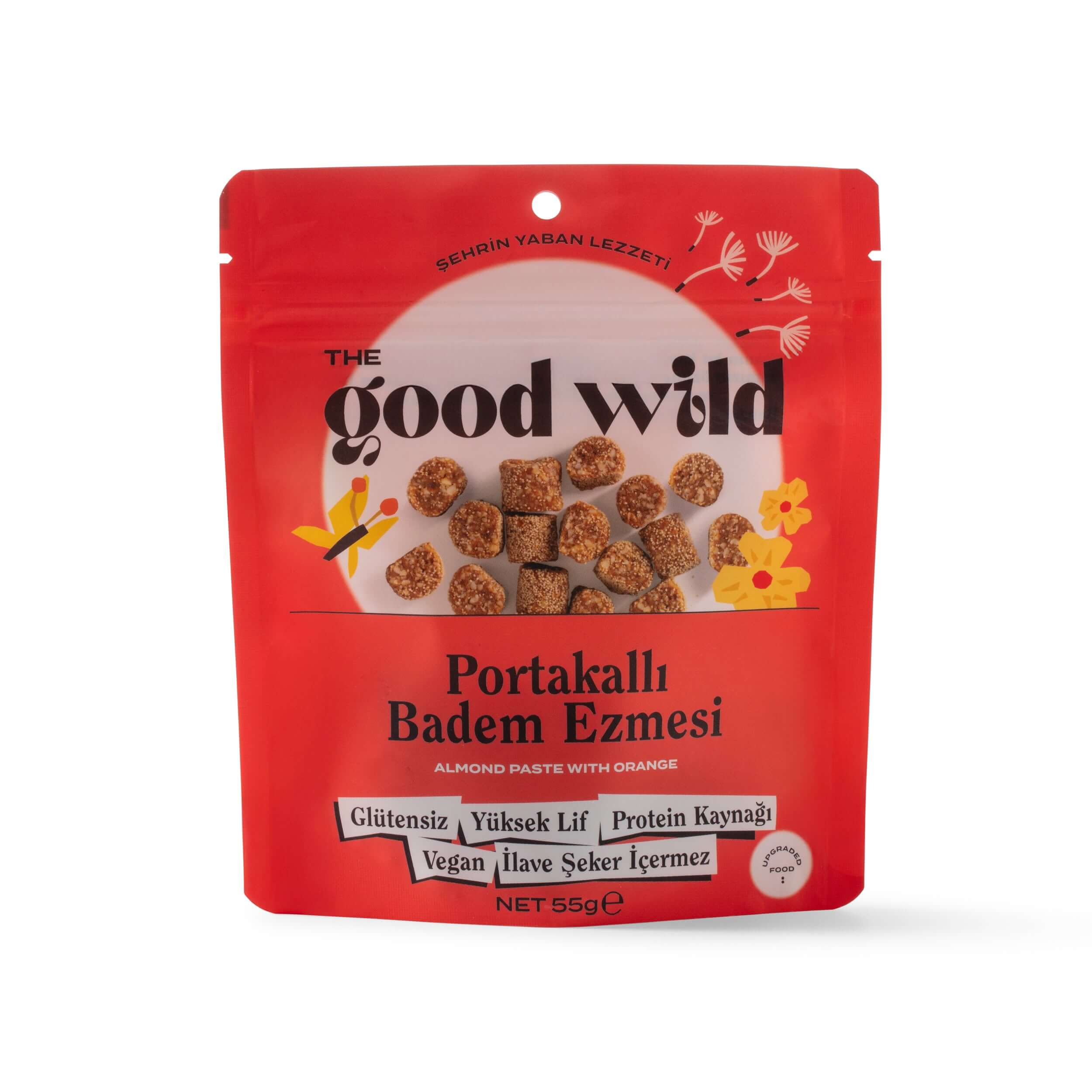 Portakallı Badem Ezmesi - Doğal Atıştırmalık – TheGoodWild
