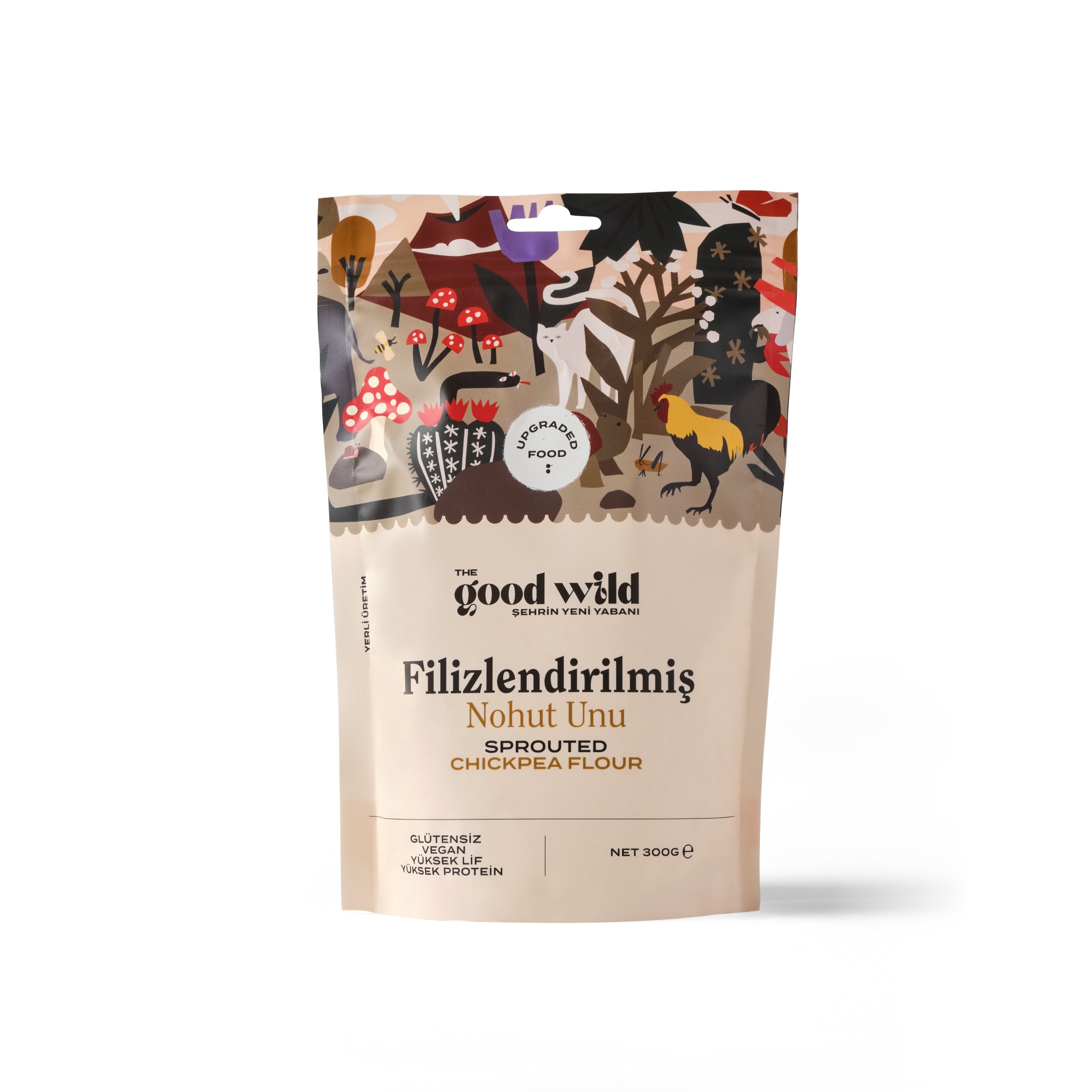 Glütensiz Filizlendirilmiş Nohut Unu