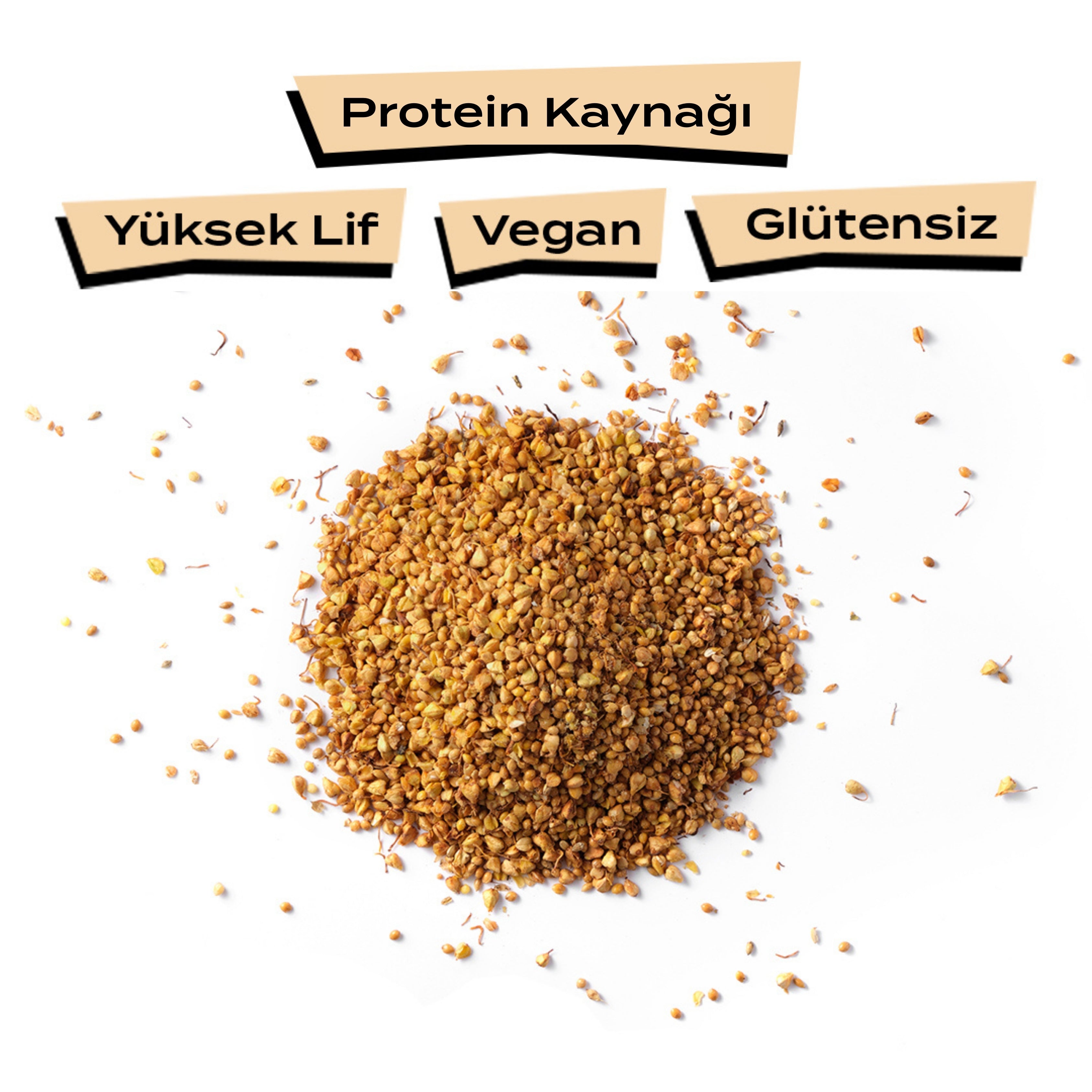 Filizlendirilmiş Çıtır Çiğ Karabuğday & Darı