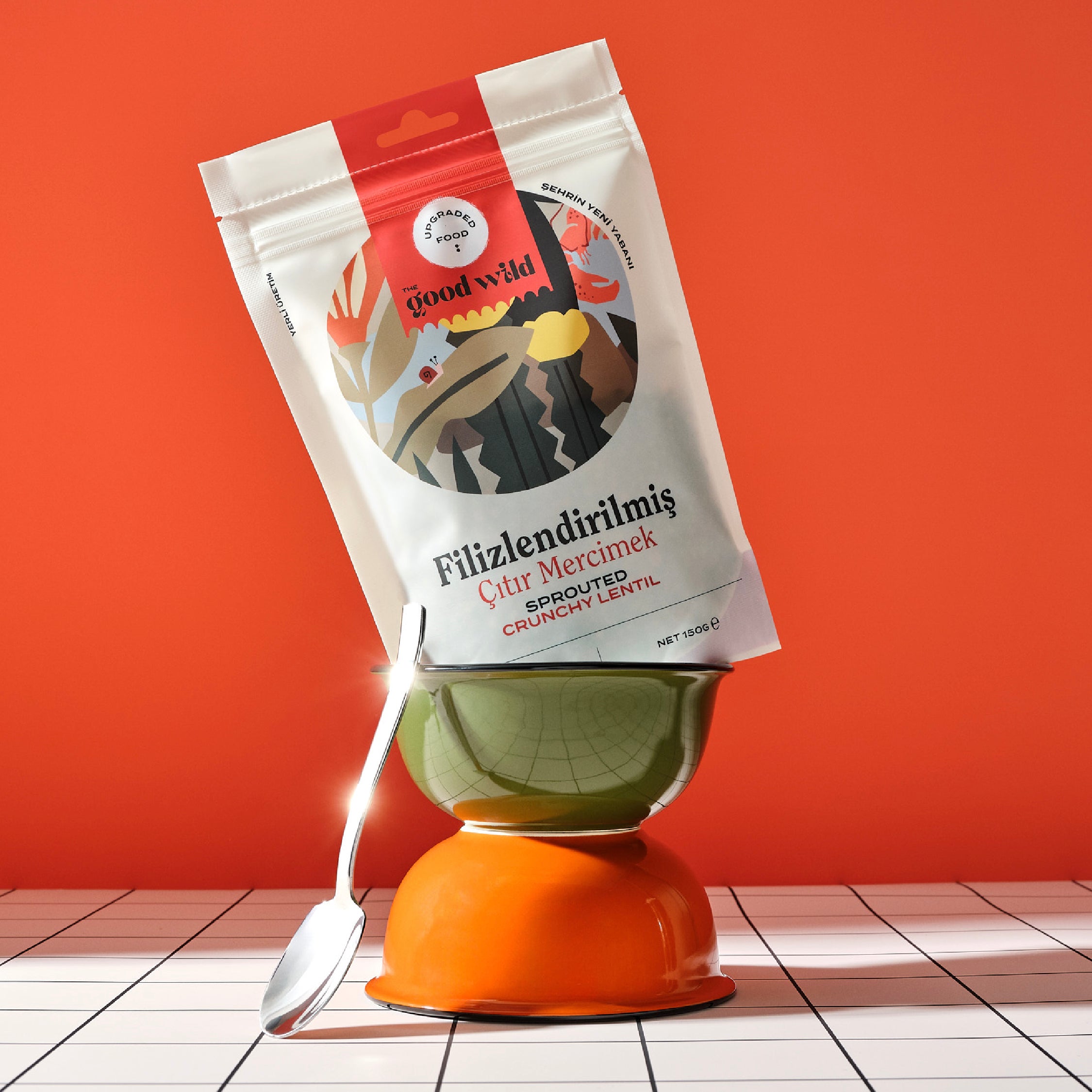 Filizlendirilmiş Çıtır Mercimek