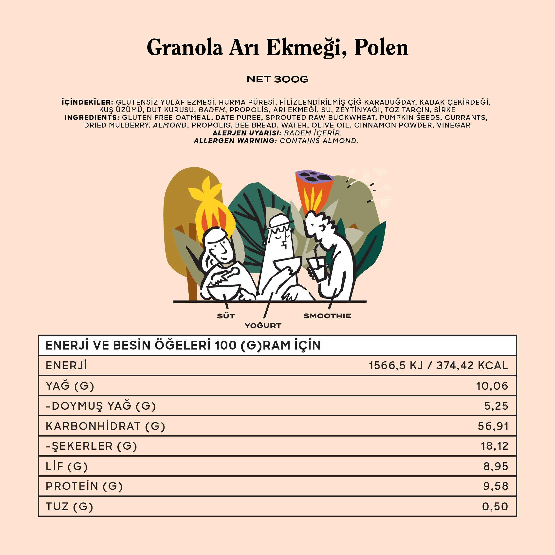 Glütensiz, Şeker Ilavesiz Granola 3'lü Avantaj Paketi