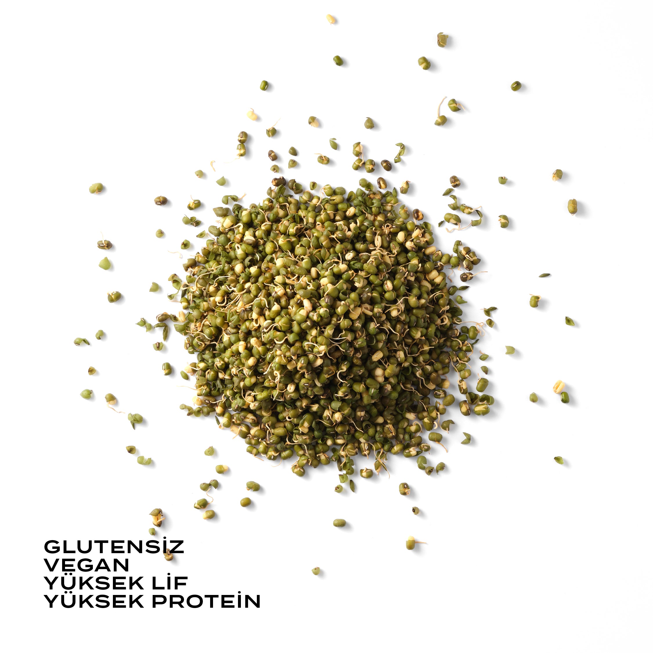 Filizlendirilmiş Maş Fasulyesi