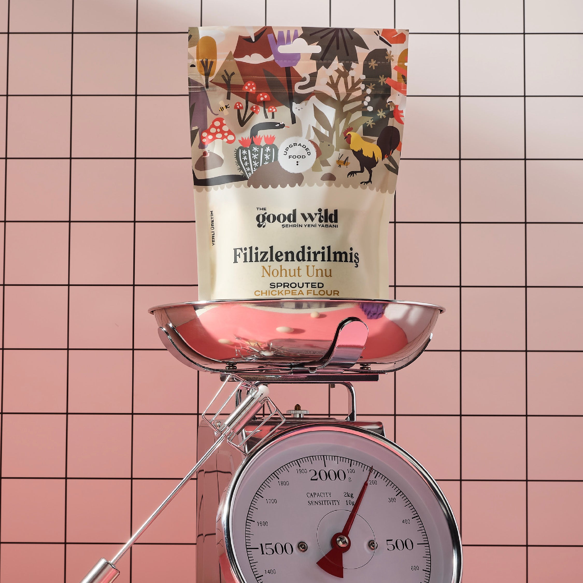 Glütensiz Filizlendirilmiş Nohut Unu