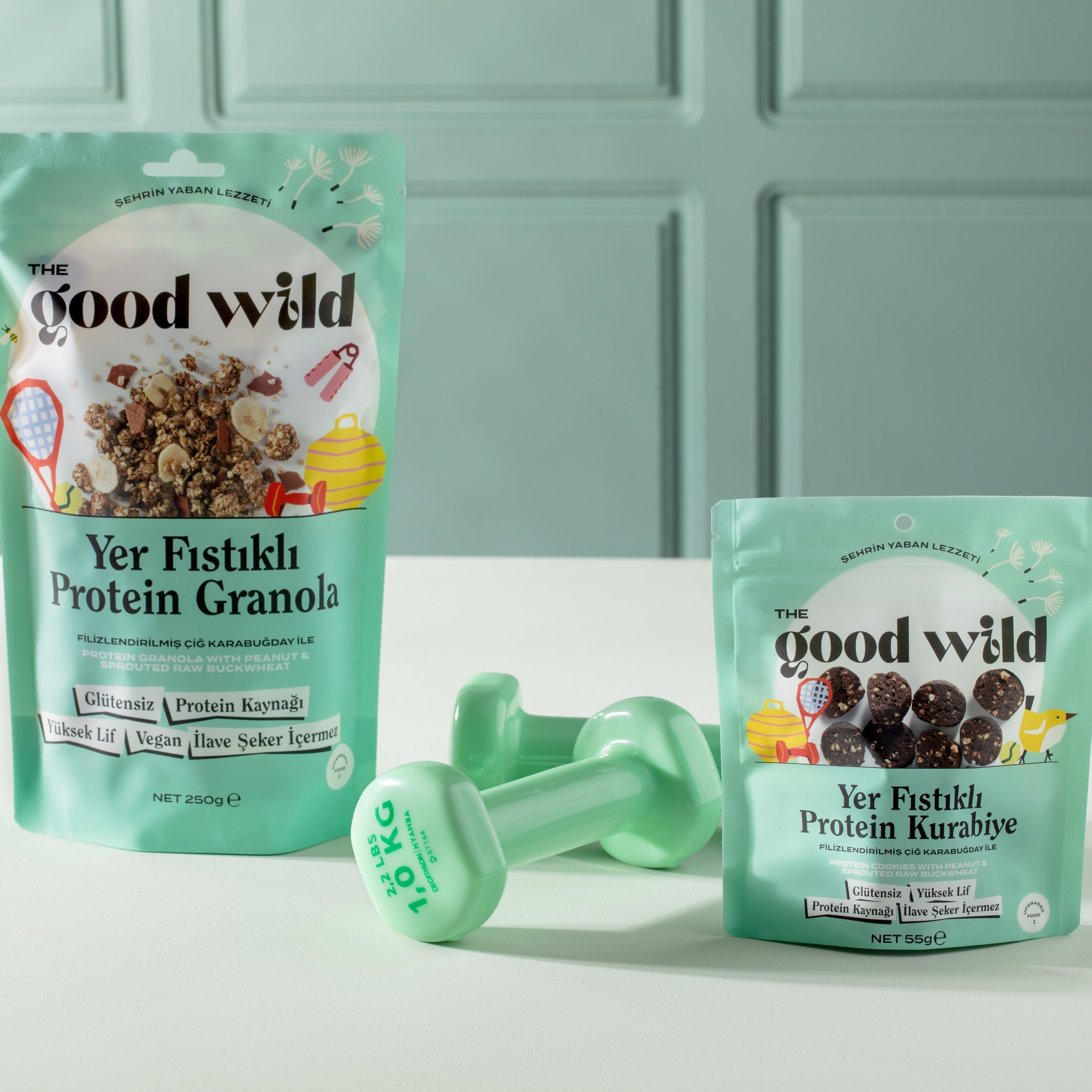 Yer Fıstıklı Protein Granola